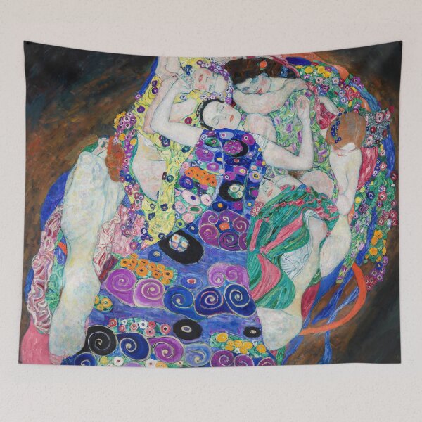 Item preview, Gustav Klimt, The Virgin, Religious Art, Modern Art, Sacred Art, Symbolism, Art Nouveau, Symbolism, Art Nouveau designed and sold by Artistic Gift Print.