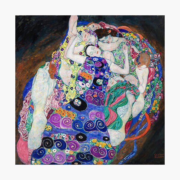 Item preview, Gustav Klimt, The Virgin, Religious Art, Modern Art, Sacred Art, Symbolism, Art Nouveau, Symbolism, Art Nouveau designed and sold by Artistic Gift Print.