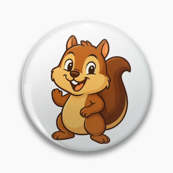 Item preview, Happy Chipmunk Cartoon designed and sold by IllustrifyArts.