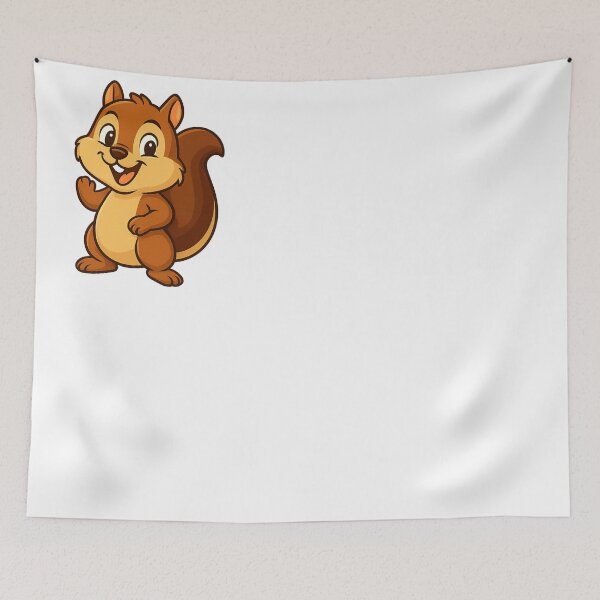 Item preview, Happy Chipmunk Cartoon designed and sold by IllustrifyArts.