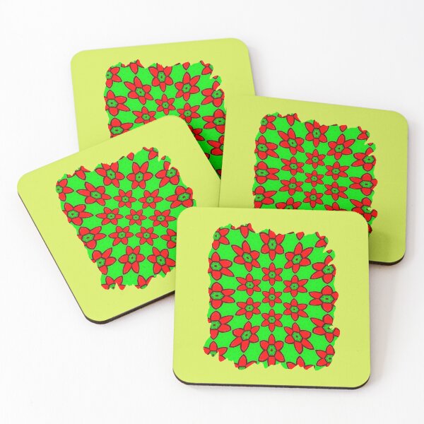 Item preview, Cute Abstract Flowers Pattern designed and sold by Patternflower.