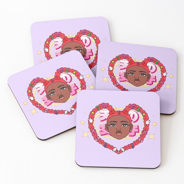 Item preview, Angelic black girl designed and sold by Kadmiel.