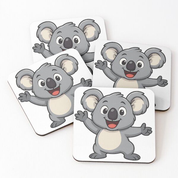 Item preview, Happy Cartoon Koala designed and sold by IllustrifyArts.