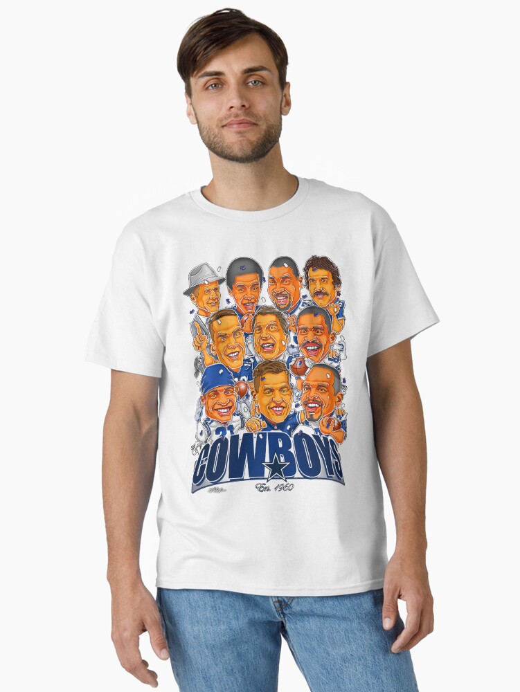 Dallas Cowboys Greatest players Classic T-Shirt