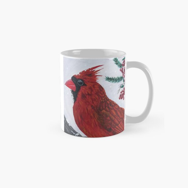 Item preview, Snow Cardinal designed and sold by KathrinePaquinArtistePeintre.