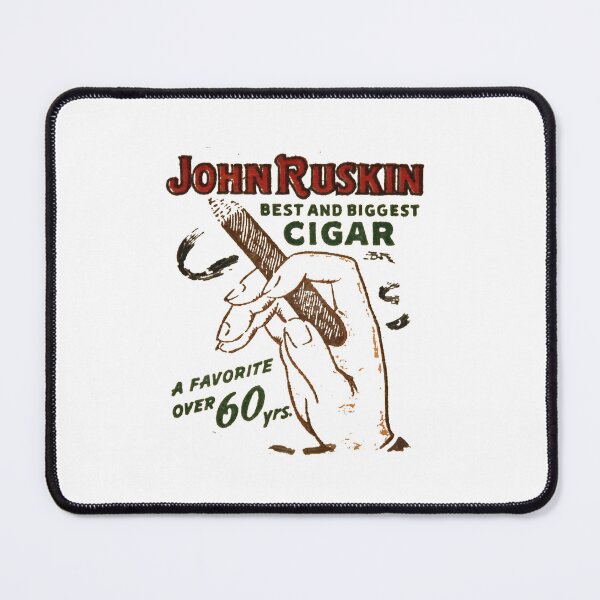 Item preview, Vintage John Ruskin Best and Biggest Cigar - A Favorite Over 60 Years designed and sold by QuayTradingCo.