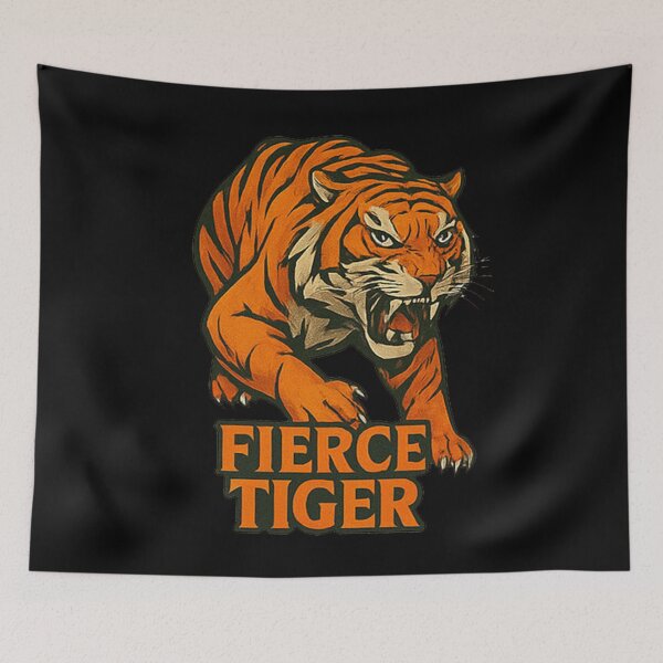 Item preview, Fierce Tiger designed and sold by okiiskandarart.