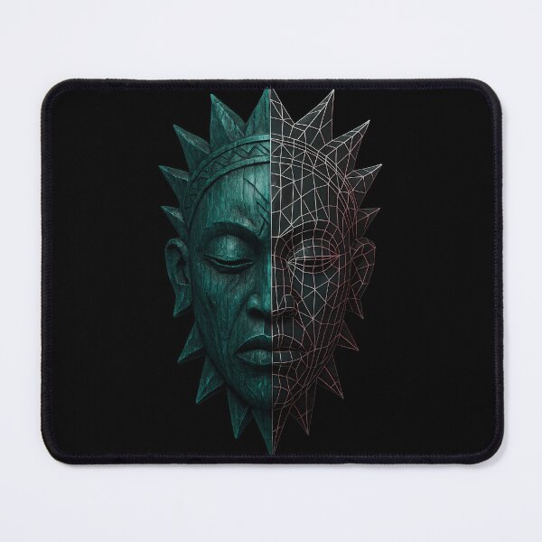 Item preview, Tribal Mask. Tradition meets tech. designed and sold by Shoot-The-Moon.