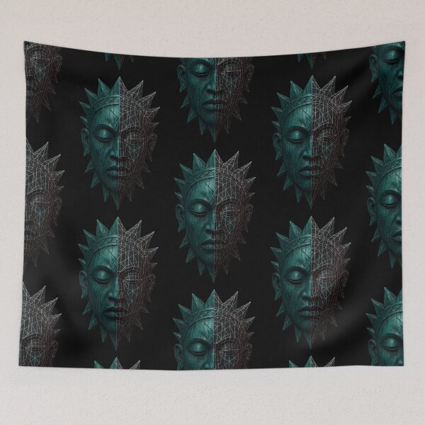 Item preview, Tribal Mask. Tradition meets tech. designed and sold by Shoot-The-Moon.