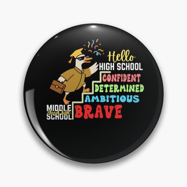 Item preview, Goodbye Middle School Hello Goose High School Graduation designed and sold by TheTimer.