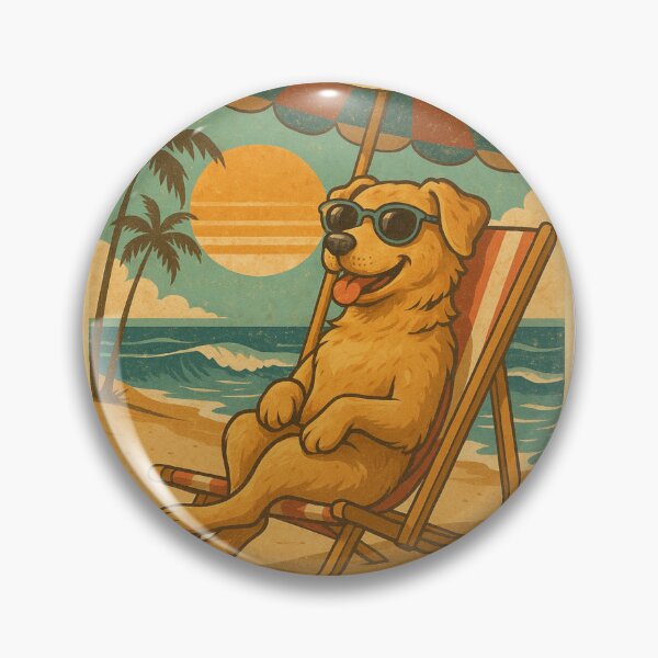 Item preview, Beach Dog designed and sold by MindfluxStudio.