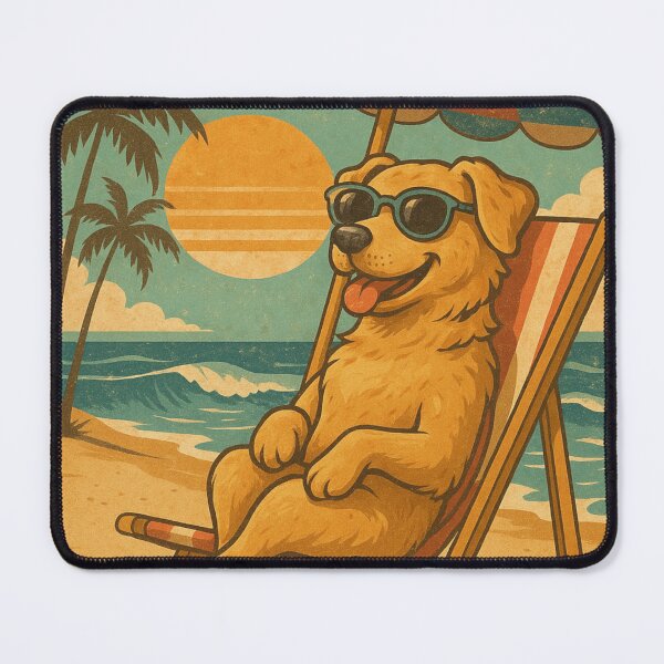 Item preview, Beach Dog designed and sold by MindfluxStudio.