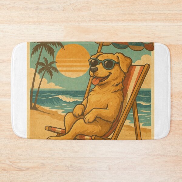 Item preview, Beach Dog designed and sold by MindfluxStudio.