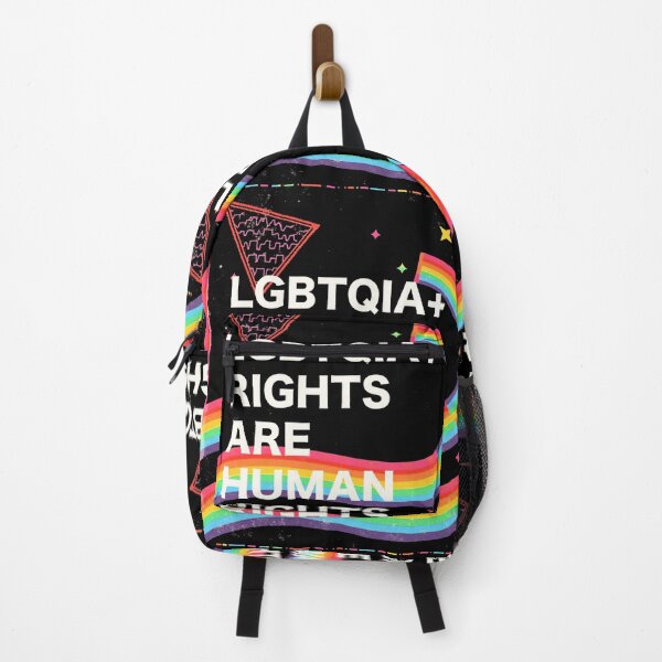 Item preview, LGBTQIA+ RIGHTS ARE HUMAN RIGHTS – MEMPHIS STYLE PRINT designed and sold by IBD-HOUS.