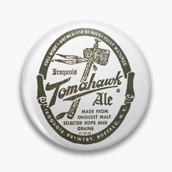 Item preview, Vintage Iroquois Tomahawk Ale - Iroquis Brewing - Buffalo, New York designed and sold by QuayTradingCo.