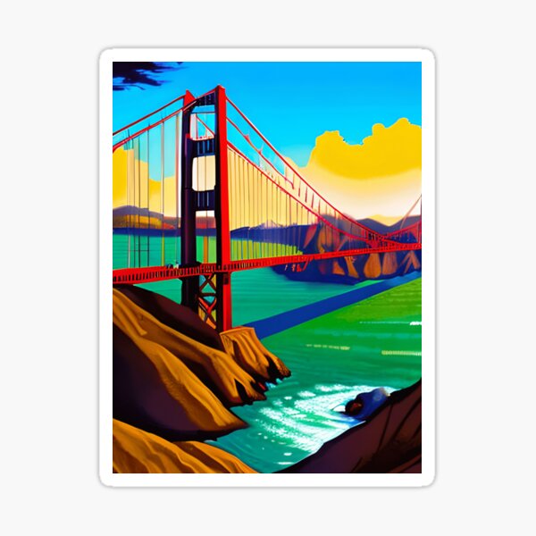 Item preview, Golden Gate Bridge, San Francisco  designed and sold by Marymarice.