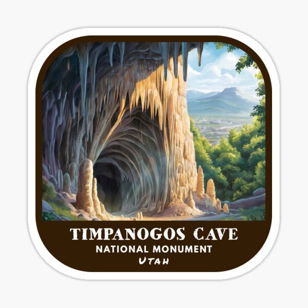 Item preview, Vintage Timpanogos Cave National Monument (Utah) designed and sold by RabbitK.