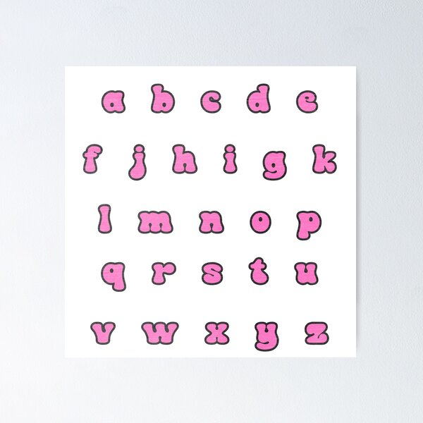 Item preview, Alphabet letters designed and sold by Paper Drip.