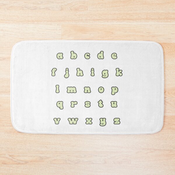 Artikelvorschau, Buchstaben des Alphabets entworfen und verkauft von Paper Drip.