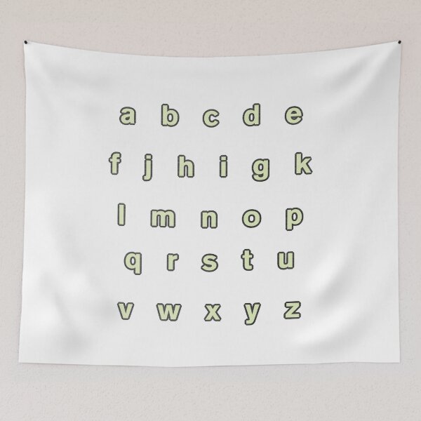Item preview, Alphabet letters designed and sold by Paper Drip.