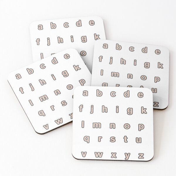 Item preview, Alphabet letters designed and sold by Paper Drip.