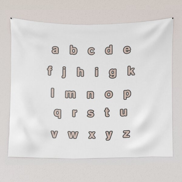 Item preview, Alphabet letters designed and sold by Paper Drip.