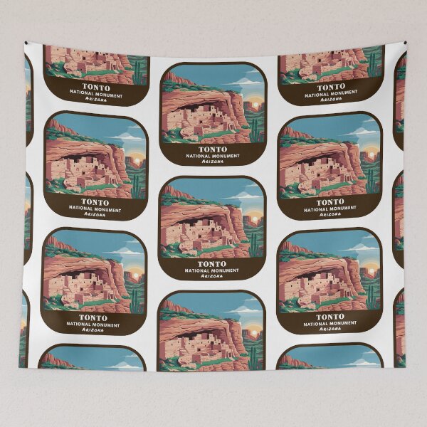 Item preview, Vintage Tonto National Monument (Arizona) designed and sold by RabbitK.