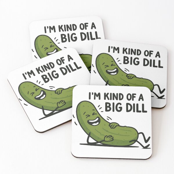 Item preview, Big Dill Pickle – I’m Kind of a Big Dill designed and sold by IllustrifyArts.