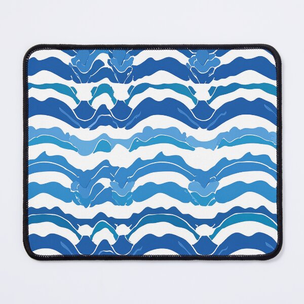 Item preview, wave blue tone pattern type 3 designed and sold by Raiserdesign33.