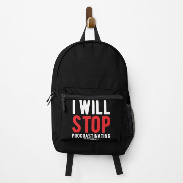 Item preview, I WILL STOP PROCRASTINATING designed and sold by Mclickster.