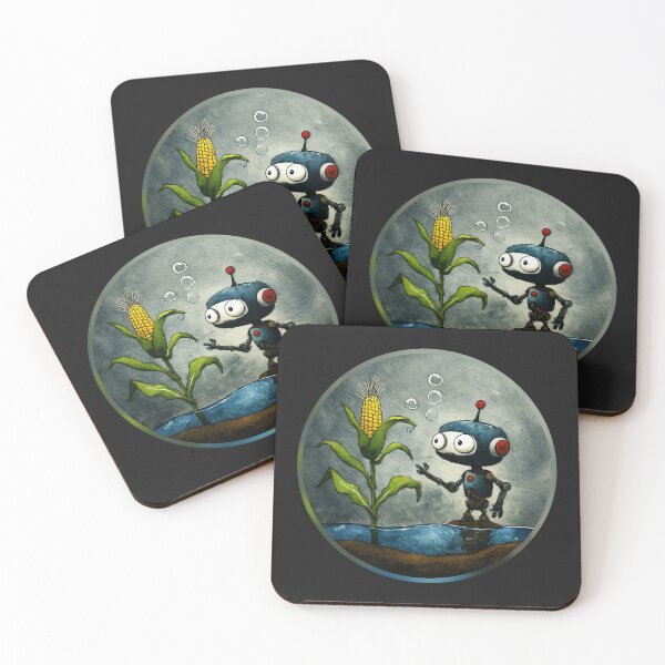 Item preview, Corn & Robots designed and sold by mi-kam.