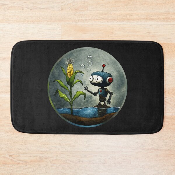 Item preview, Corn & Robots designed and sold by mi-kam.