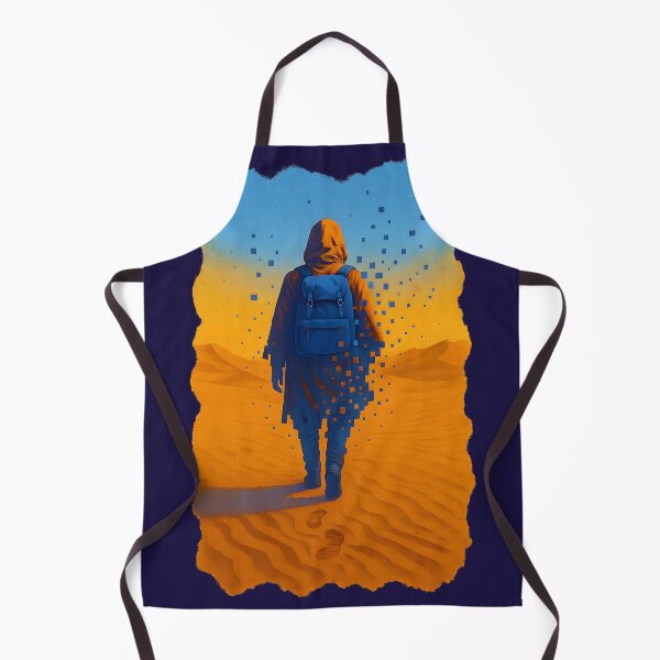 Artikelvorschau, Reisender. Futuristisches Retro-Pixeldesign. entworfen und verkauft von Shoot-The-Moon.