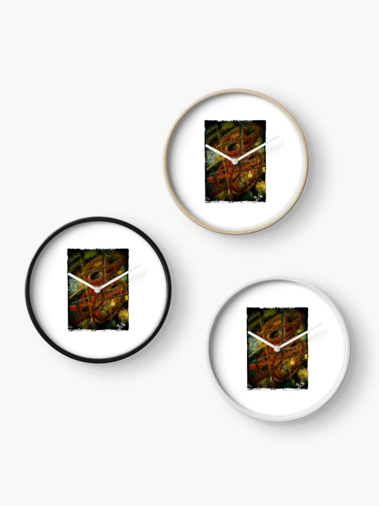 Thumbnail 3 of 4, Clock, Abstract expressionism designed and sold by Jason Terhune .