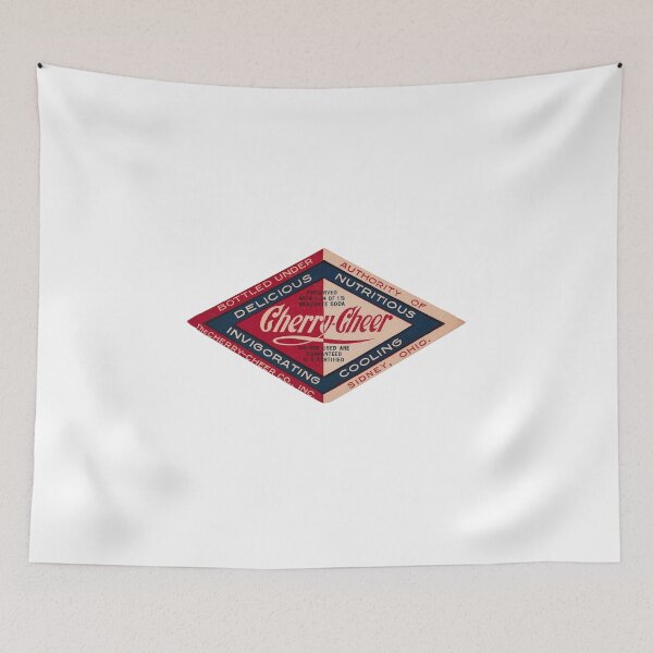 Item preview, Vintage Cherry Cheer - Sidney, Ohio designed and sold by QuayTradingCo.