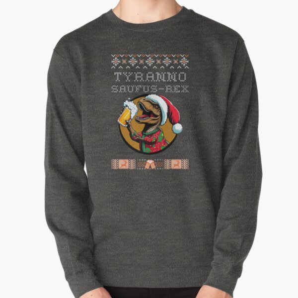 Artikel-Vorschau von Tyrannosaurus Rex Weihnachtsbierpullover – Lustiges Dinosaurier-Feiertagsdesign, designt und verkauft von lvlupthreads.