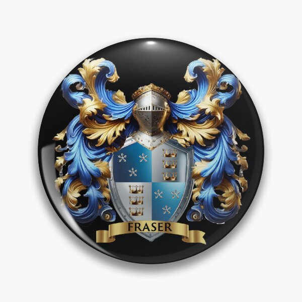 Item preview, Fraser Royal Crest  Crowned Glory & Starborn Legacy in Full Heraldic Splendor designed and sold by Highlandkings.