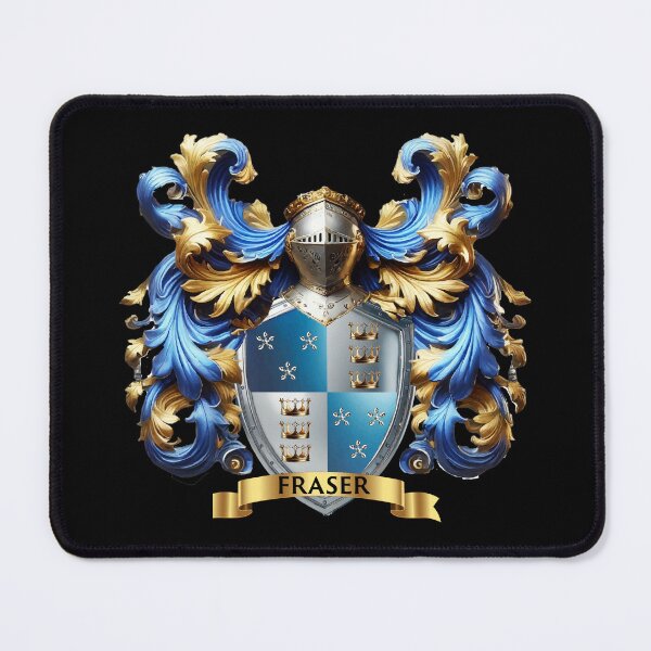 Item preview, Fraser Royal Crest Crowned Glory & Starborn Legacy in Full Heraldic Splendor designed and sold by Highlandkings.
