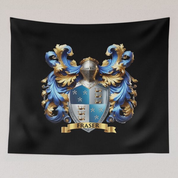 Item preview, Fraser Royal Crest  Crowned Glory & Starborn Legacy in Full Heraldic Splendor designed and sold by Highlandkings.