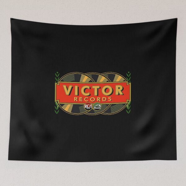 Item preview, Vintage Phonograph, Gramophone - Victor Records designed and sold by QuayTradingCo.
