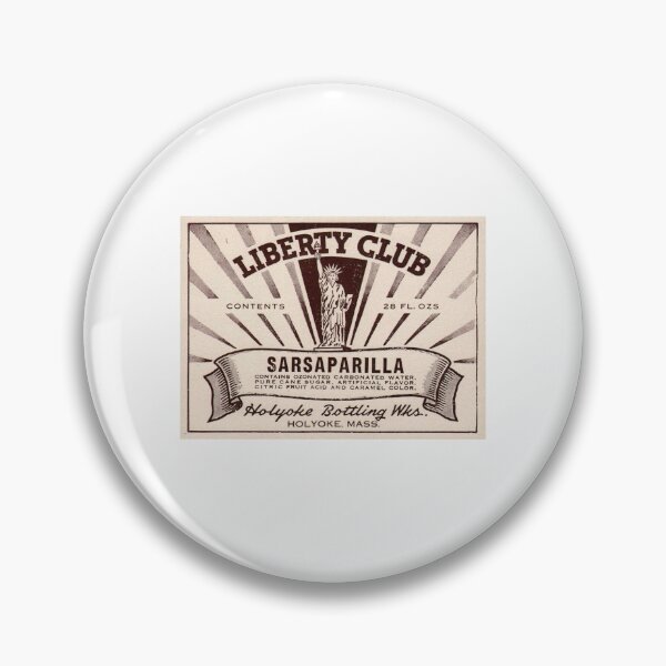 Item preview, Vintage Liberty Club Sarsaparilla - Holyoke, Massachusetts designed and sold by QuayTradingCo.