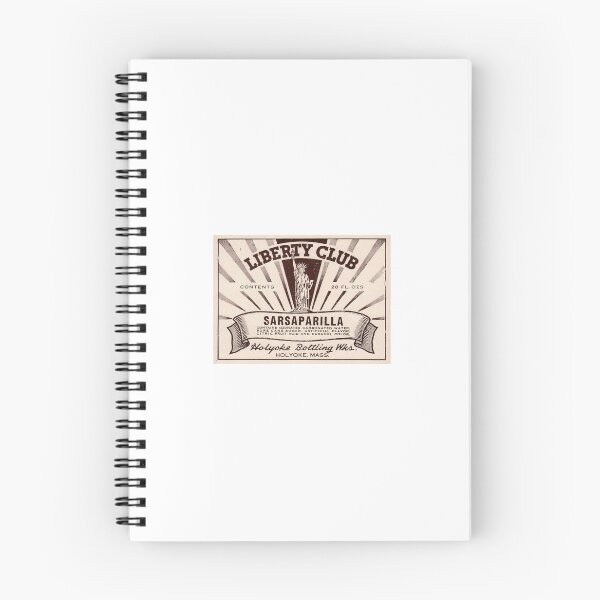 Item preview, Vintage Liberty Club Sarsaparilla - Holyoke, Massachusetts designed and sold by QuayTradingCo.