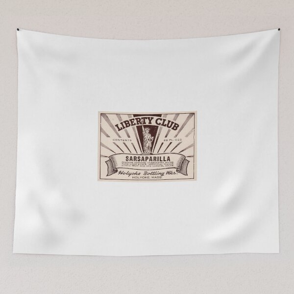 Item preview, Vintage Liberty Club Sarsaparilla - Holyoke, Massachusetts designed and sold by QuayTradingCo.