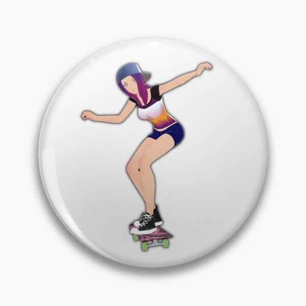 Artikelvorschau, Skater-Mädchen entworfen und verkauft von ankromcreations.