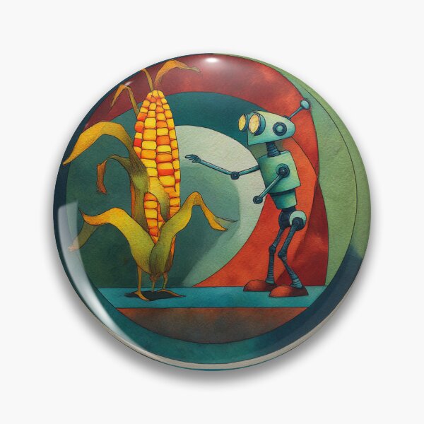 Item preview, Corn & Robots designed and sold by mi-kam.