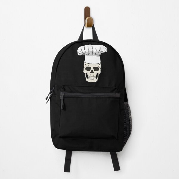 Item preview, Funny and Spooky Chef Skull Cook Pirate Flag Jolly Roger designed and sold by Jaudaux Designs.