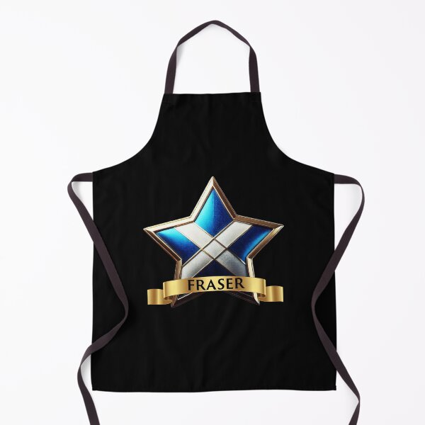 Item preview, Fraser Clan Star Scottish Glory in Gold & Blue designed and sold by Highlandkings.