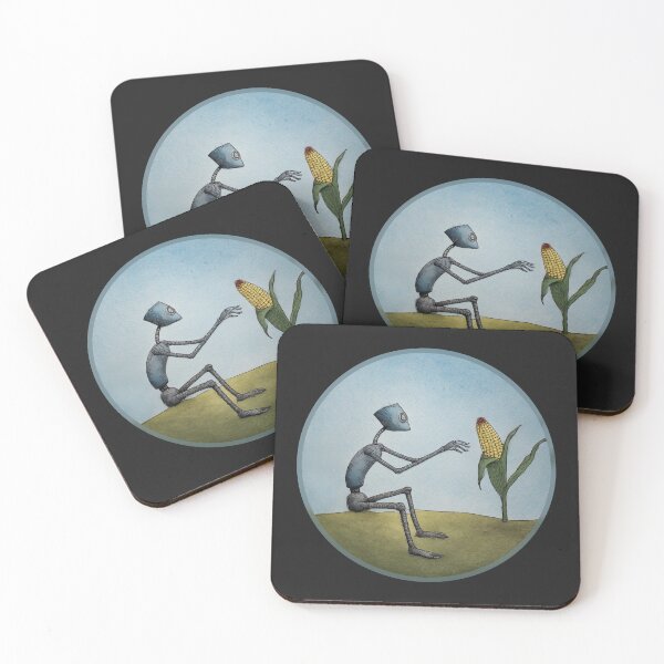 Item preview, Corn & Robots designed and sold by mi-kam.