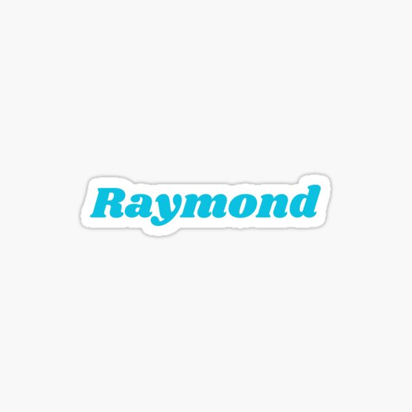 Item preview, Raymond, Blue Font designed and sold by RedParker.
