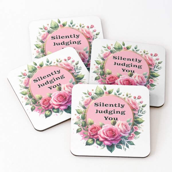 Item preview, Silently Judging You – Floral Humor  designed and sold by MTeesGA.
